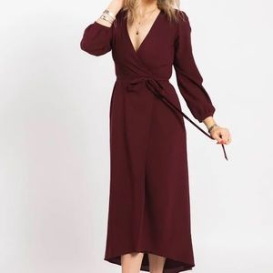 Park & Fifth Mercer wrap dress NWT
